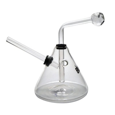 Bullet Dabbing Glass Bong Conical 13cm